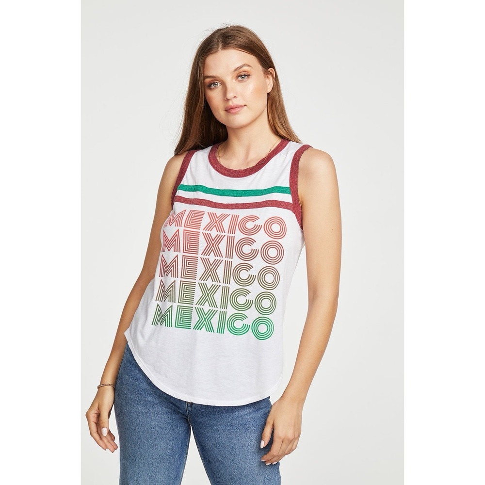 Chaser Women's Mexico Graphic Tank Size Small ($59)